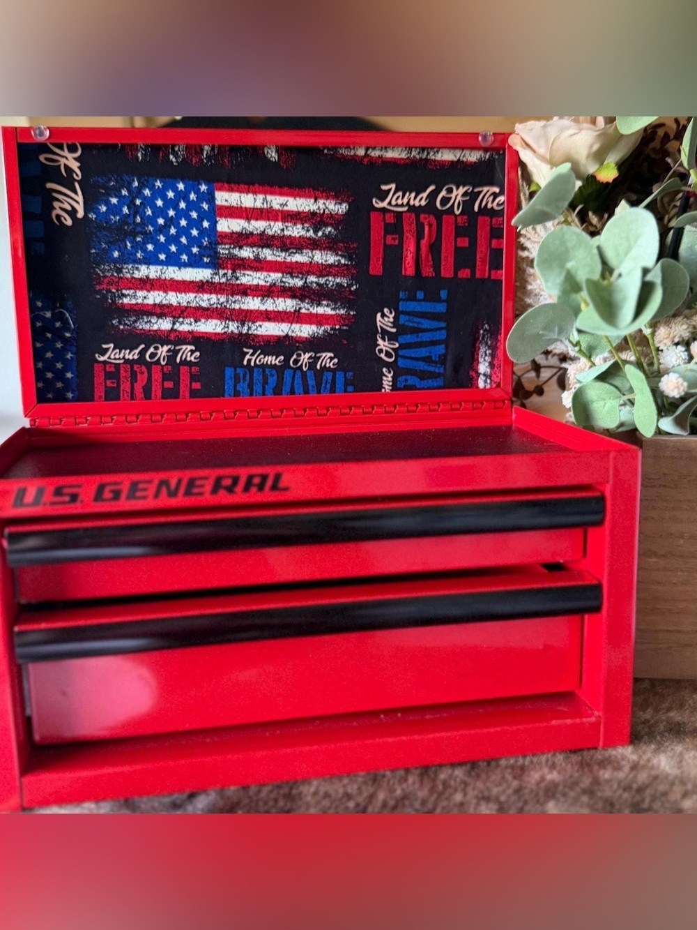 Freckled Foxx Outfitters | Made In America Lasered Mini Tool Box